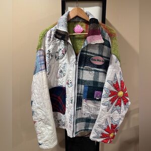 Better with Age Remington Blanket Zip Multicolor Jacket